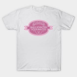 Balljointed Soulmates Design rose T-Shirt